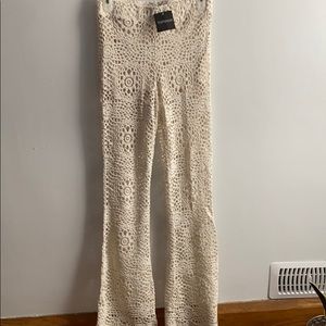 TOPSHOP Lace Hippie Pants